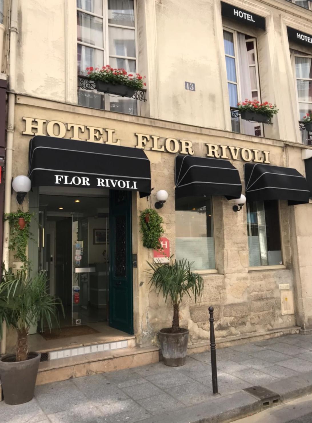 Hotel Flor Rivoli Párizs Kültér fotó